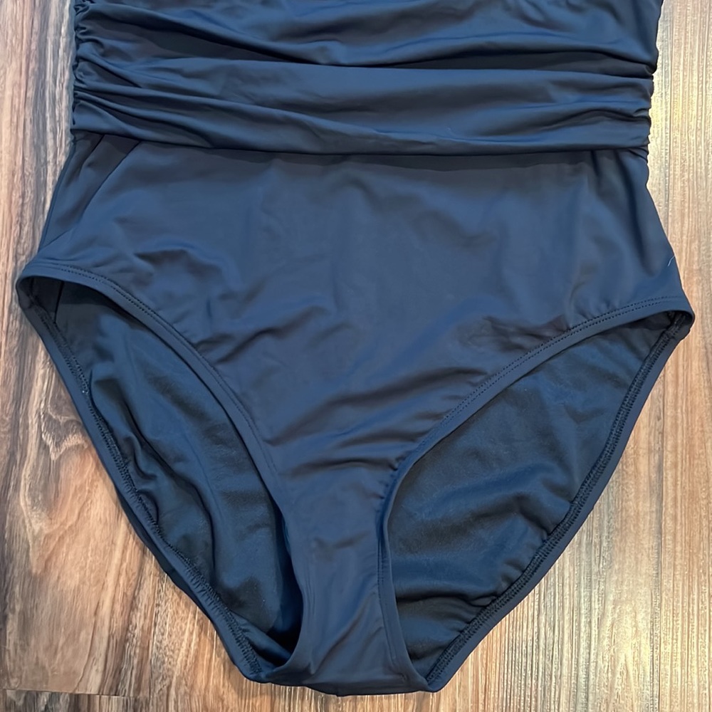 Bleu Rod Beattie High Neck Keyhole One Piece - Picture 7 of 16